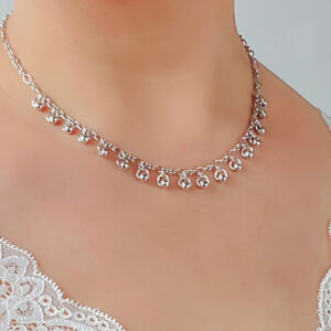 Collar Bolitas Facetadas (GMO)