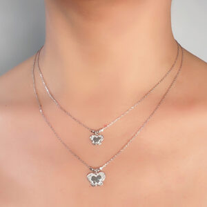 Collar Doble Mariposas
